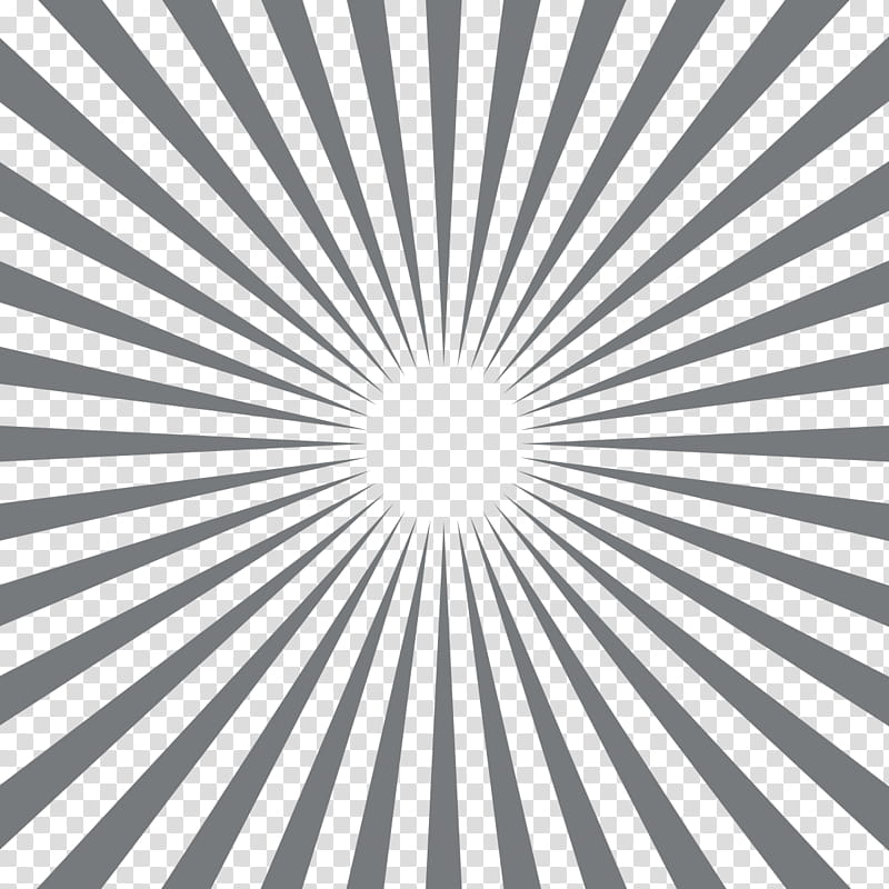 Sunburst Line, Symmetry, Blackandwhite transparent background PNG clipart