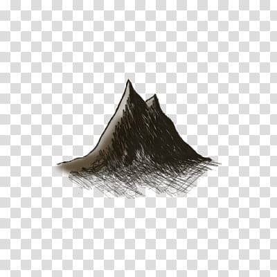RPG Map Element Mods , black mountain drawing transparent background PNG clipart