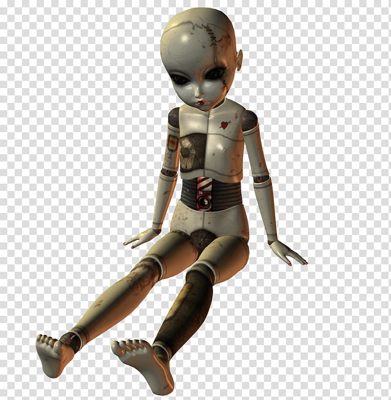 Creepy Ball Joint Doll , human doll transparent background PNG clipart