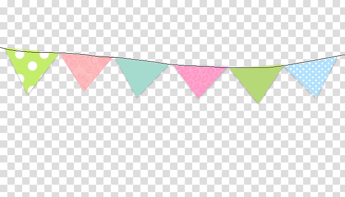 decoraciones bonitas, multicolored flags transparent background PNG clipart