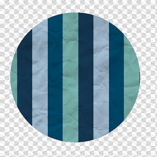 Papers , round teal, blue, and white striped illustration transparent background PNG clipart