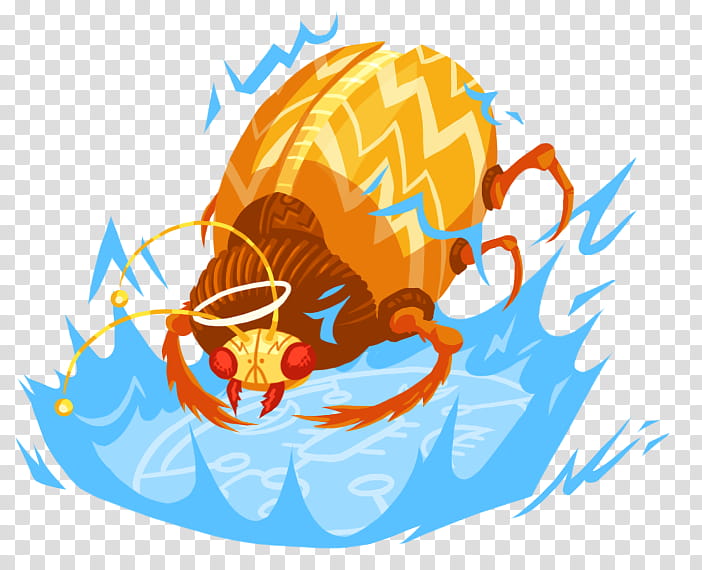 DnD : Celestial Fire Beetle, orange beetle illustration transparent background PNG clipart