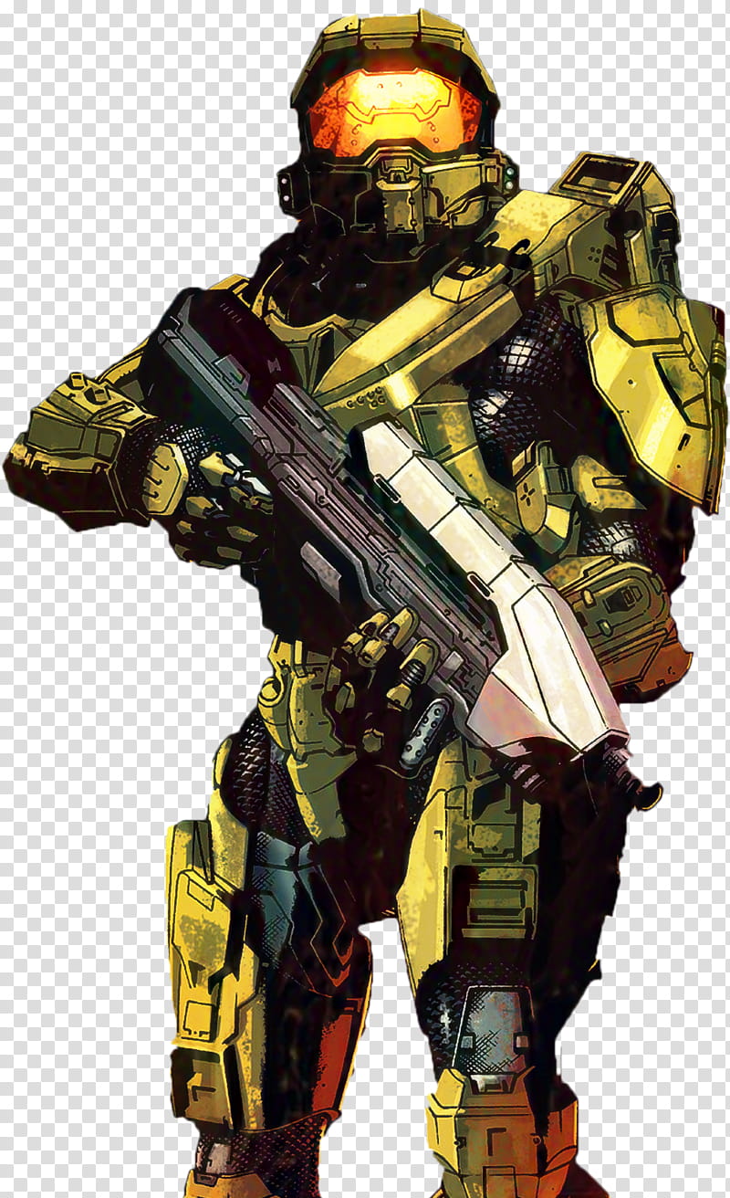 Gun, Master Chief, Halo 4, Halo 3, Halo The Master Chief Collection, Halo Combat Evolved, Cortana, Soldier transparent background PNG clipart