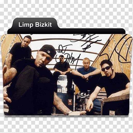 Music Big , Limp Bizkit folder icon transparent background PNG clipart