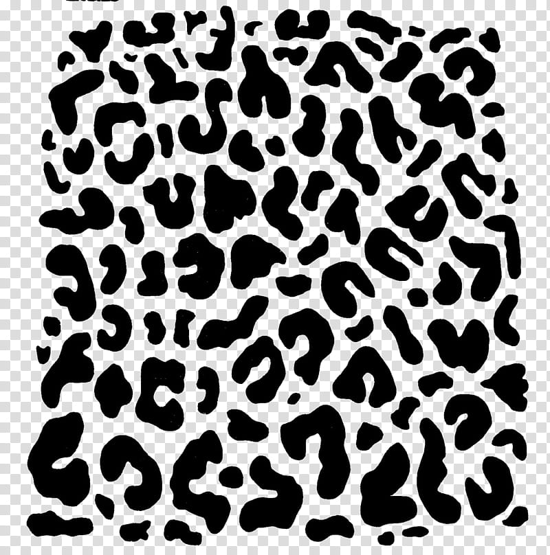 Animal Print Resources Black Leopard Pattern Illustration Transparent 