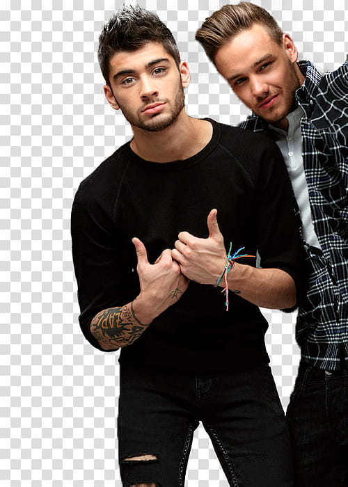 Liam and Zayn transparent background PNG clipart