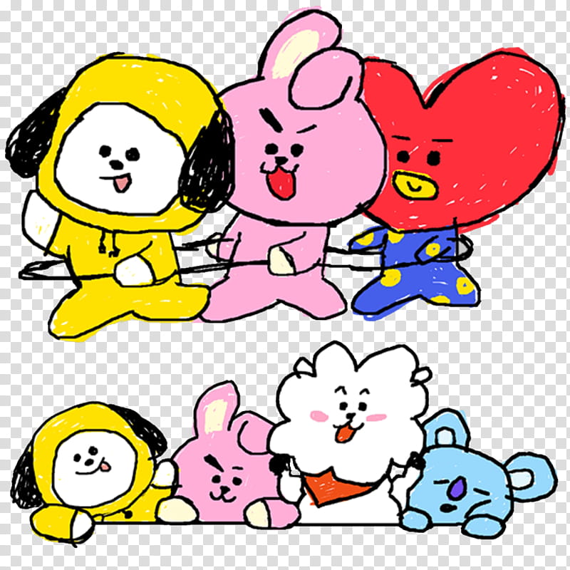 BTS BT LINE, STAMP BTS () transparent background PNG clipart