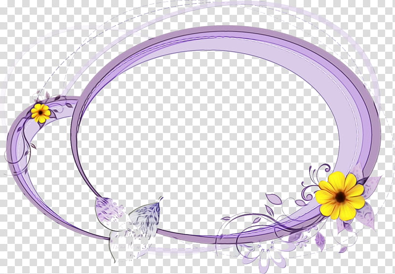 Lavender, Flower Oval Frame, Floral Oval Frame, Watercolor, Paint, Wet Ink, Violet, Purple transparent background PNG clipart