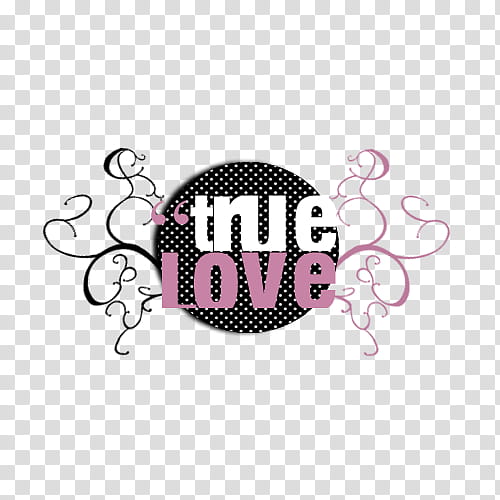 True love, true love text transparent background PNG clipart