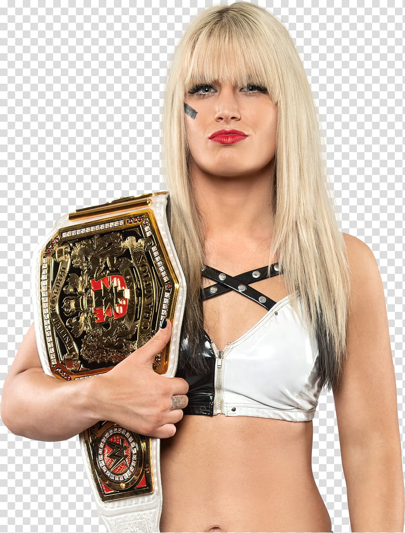 Toni Storm NXT UK Women Champion  NEW transparent background PNG clipart