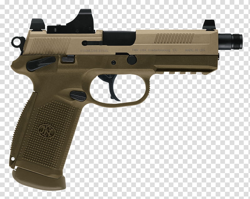 Gimp Handguns, silver and beige semi-automatic pistol transparent background PNG clipart