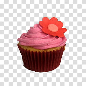 strawberry cupcake transparent background PNG clipart