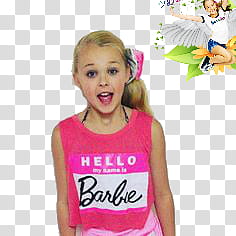 JoJo Siwa transparent background PNG clipart