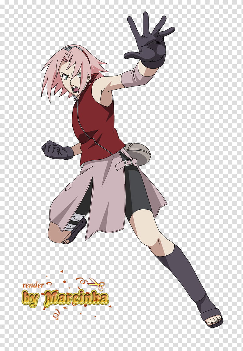 Haruno Sakura transparent background PNG clipart