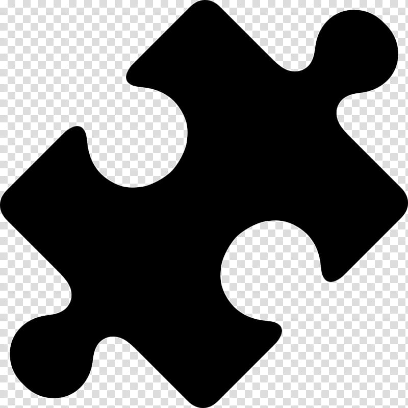 Jigsaw Puzzles Jigsaw Puzzle, Fit Puzzle Pon, Puzzle Bobble, Game, Video Games, Blackandwhite, Logo transparent background PNG clipart