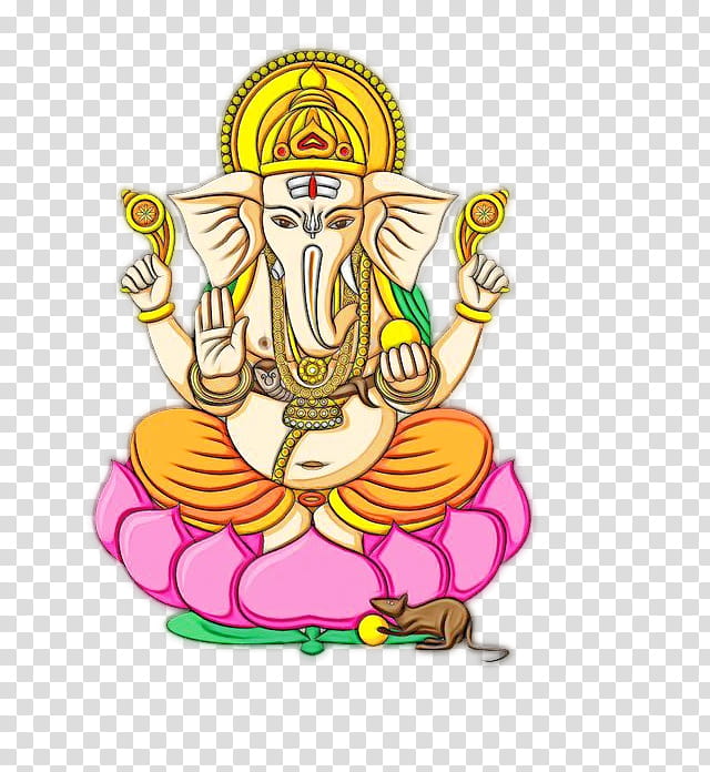 Ganesh Chaturthi God, Ganesha, Hinduism, Guru, Meditation transparent background PNG clipart