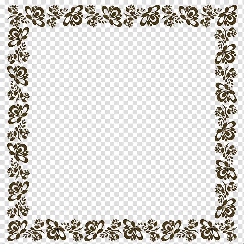 Black And White Frame, Motif, Frames, Text, Papercutting, Flower, Data, Realism transparent background PNG clipart
