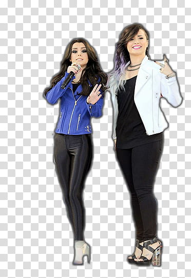 Demi y Cher Good Morning America transparent background PNG clipart