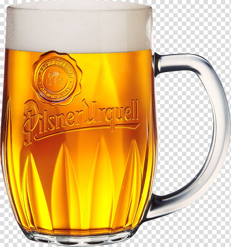 Beer, Pilsner Urquell, Lager, Pilsner Urquell Brewery, Brewing, Draught Beer, Malt, Beer Glasses transparent background PNG clipart