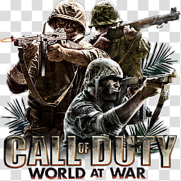 The Call of Duty Series Icon   , World At War, Call of Duty World at War illustration transparent background PNG clipart