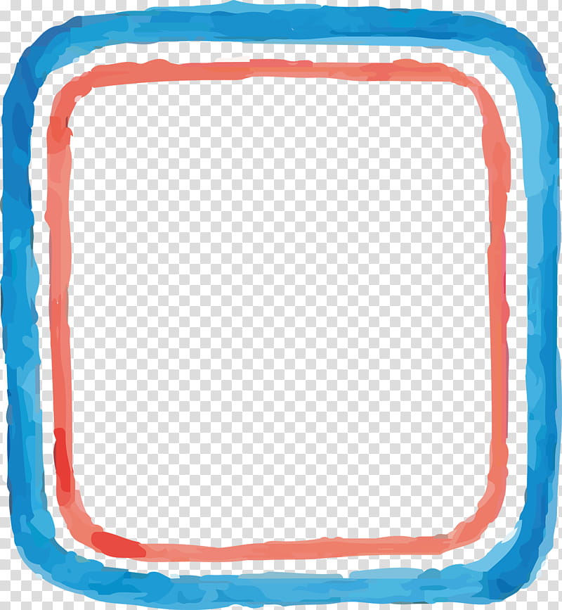 White Background Frame, Rectangle, Color, Blue, Red, Square, Aqua, Line transparent background PNG clipart