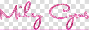 Texto Miley cyrus transparent background PNG clipart thumbnail
