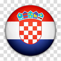 World Flag Icons, Croatia flag art transparent background PNG clipart