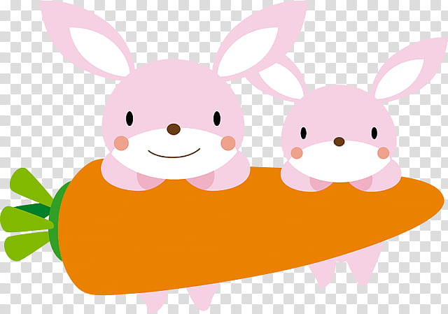 Easter Bunny, Rabbit, Blog, Naver, Japan, Rabbit Painting, Text, Pink transparent background PNG clipart