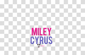 Texto De Miley Cyrus transparent background PNG clipart thumbnail