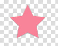 Lindos y sencillos, pink star illustration transparent background PNG clipart
