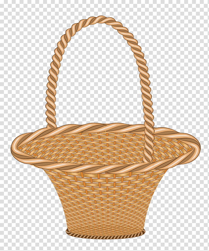 basket, brown wicker basket illustration transparent background PNG clipart