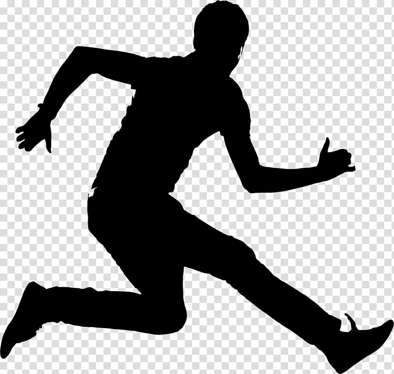 Person, Silhouette, Physical Fitness, Silueta, Man, Cartoon, Jumping, Shoe transparent background PNG clipart