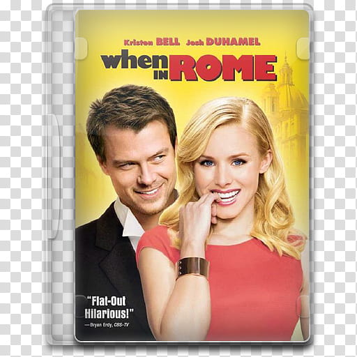 Movie Icon , When in Rome, closed When in Rome DVD case transparent background PNG clipart