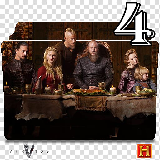 Vikings season folder icons, Vikings S ( transparent background PNG clipart