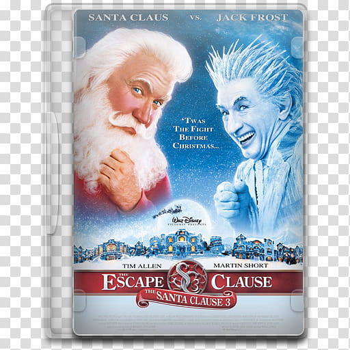 Movie Icon , The Santa Clause , Escape Claus the Santa Clause  folder icon transparent background PNG clipart