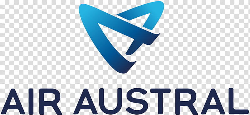 Company, Logo, Air Austral, Airline, Australia, Technology, Electric Blue transparent background PNG clipart