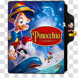 Pinocchio Folder Icon transparent background PNG clipart