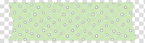 kinds of Washi Tape Digital Free, green and white polka dot print washi tape transparent background PNG clipart