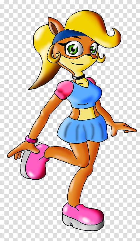 Princess Coco, Crash Tag Team Racing Princess Coco character transparent background PNG clipart