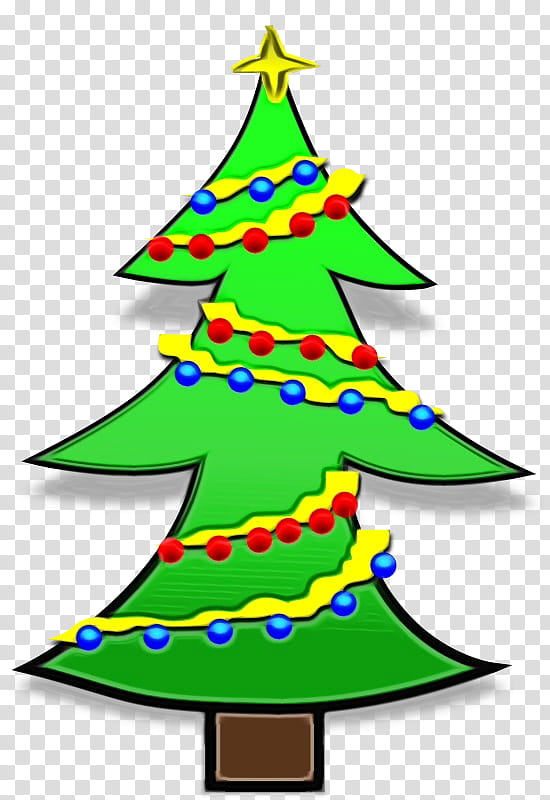 Christmas tree, Watercolor, Paint, Wet Ink, Christmas Decoration, Oregon Pine, Colorado Spruce, Christmas Ornament transparent background PNG clipart Christmas tree, Watercolor, Paint, Wet Ink, Christmas Decoration, Oregon Pine, Colorado Spruce, Christmas Ornament transparent background PNG clipart