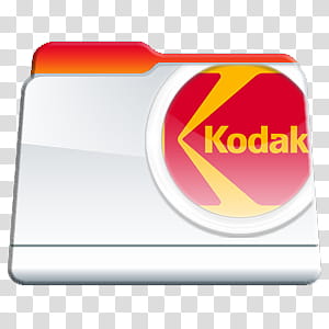 Program Files Folders Icon Pac, Kodak Folder, Kodak folder illustration transparent background PNG clipart