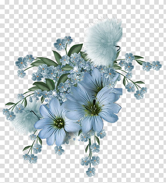 Flowers, blue-petaled flower transparent background PNG clipart | HiClipart