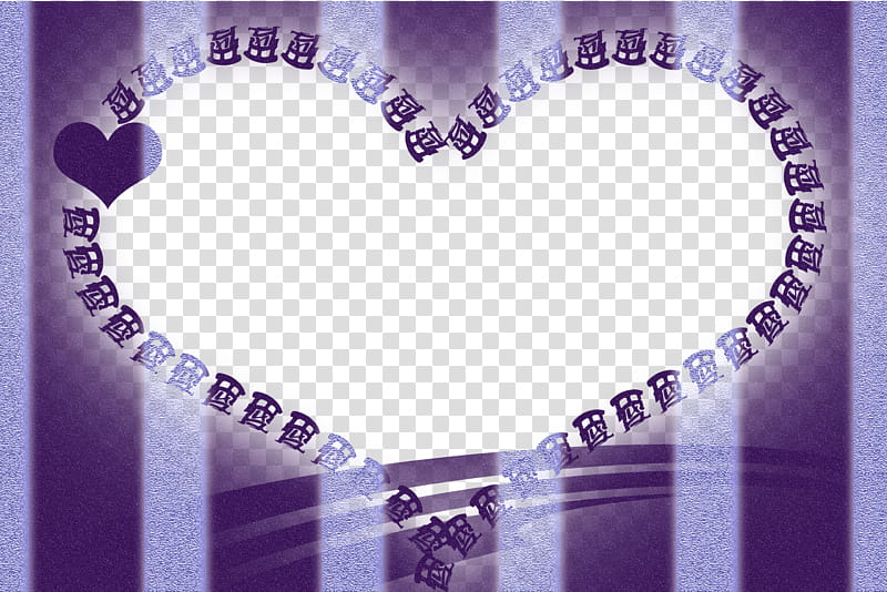 Pearlbear Mask, purple border frame transparent background PNG clipart