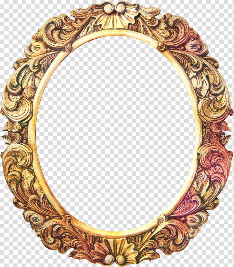 Background Gold Frame, Gilding, Frames, Carving, Mirror, Oval, Interior Design, Circle transparent background PNG clipart
