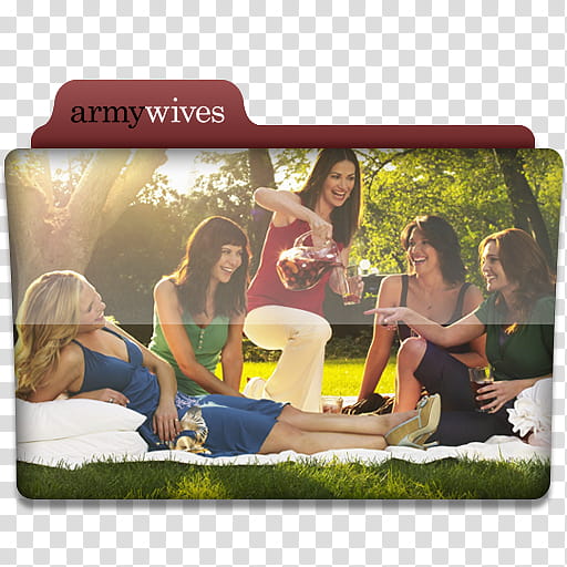 Windows TV Series Folders A B, Army Wives series illustration transparent background PNG clipart