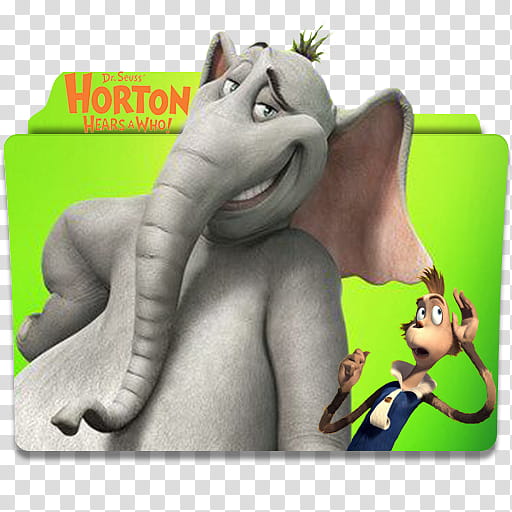 Horton Hears a Who  Folder Icon, DAY..U () transparent background PNG clipart