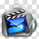 Graphite elegance , IMOVIE icon transparent background PNG clipart