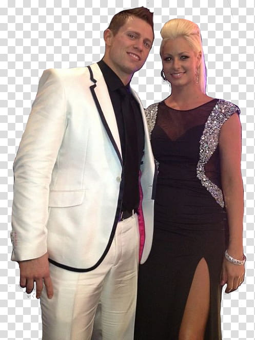 Maryse and The Miz and Eve Torres transparent background PNG clipart