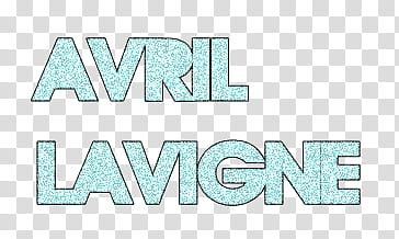 Texto Avril Lavigne Con brillo transparent background PNG clipart