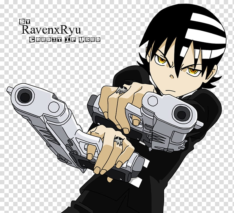 Death The Kid, Ravenx Ryu transparent background PNG clipart